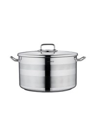 Resim Korkmaz A2031 Astra2 Derin Çelik Tencere 40x25 Cm 