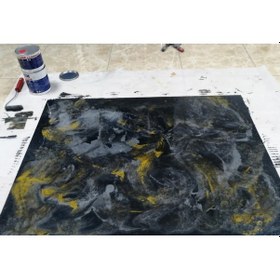 Resim İsonem Liquid Marble Tezgah Ve Zemin Kaplaması 5 Kg Set Rose 