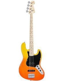 Resim Sx Sbm1 Bas Gitar Burning Fire 