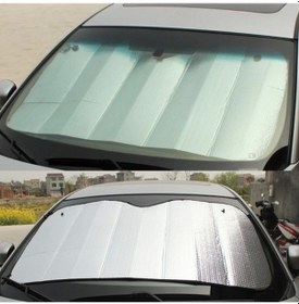 Resim Araba Ön Cam Güneşlik Perdesi Cam Koruyucu Güneşliği 