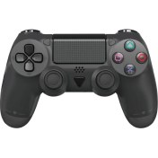 Resim Ps4 Joystick Çift Titreşim 600MAH Ps4 Gamepad Oyun Kolu Slim Pro Fat Kablosuz Bluetooth Ps4 