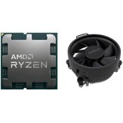 Resim AMD Ryzen 5 7500F (6 Çekirdek) 3.7GHz 5.0GHz 32mb AM5 Tray Kutusuz Fanlı İşlemci 