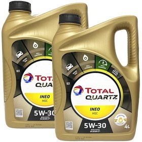 Resim Total Quartz Ineo Mdc 5W-30 Dpf Sentetik Motor Yağı 2 x 4 L 