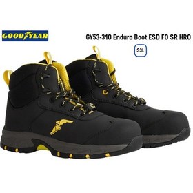 Resim Goodyear İş Botu - Gy53-310 Enduro Boot Esd Fo Sr Hro S3l - 44 Siyah 