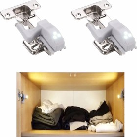 Resim Bibizde Gardrop Mutfak Dolap Içi Sensörlü LED Işık Lamba Aydınlatma 2 Adet 