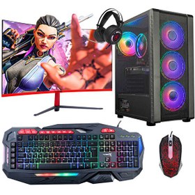 Resim Turbox Tx5151 i5 4440 16GB Ram 512GB SSD 4GB GTX1050Ti 23.6 75Hz Curved Oem Paket 