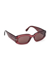 Resim Tom Ford Ft1187 69e Kadın Güneş Gözlüğü Bordo 