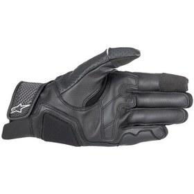 Resim Alpinestars Morph Korumalı Motosiklet Eldiveni Siyah 