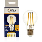 Resim Heka 6 Watt 760Lm 3 Renk Yanabilen E27 Akıllı Ampul - 3000K/4000K/6500K 