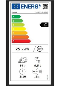 Resim Franke Bulaşık Makinesi Fdw 614 D10p A+++ Tam Ankastre 