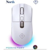 Resim North Odin Pro Wl Beyaz 26k Dpı 750 Ips 70g Ultralight Rgb Kablosuz Gaming Mouse 001 