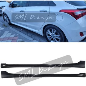 Resim SML Dizayn Hyundai I30 (2012-2017) Yan Marşpiyel (plastik) Boyasız I30 Yan-marşbiyel-ek 