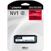 Resim Kingston NV1 250GB 2100MB/1100MBs NVMe PCIe M2 SSD (SNVS/250G) 