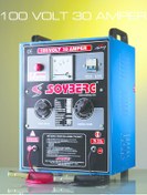 Resim Soyberg 8 Akülük Seri Şarj Cihazı - 130 - 100 Volt 30 Amper 