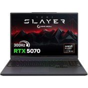 Resim Game Garaj Slayer R9TS2-5070 C2 Amd Ryzen 9 8940HX 64GB Ram 2tb SSD RTX5070 16" 300Hz Qhd+ Freedos Gaming Laptop 