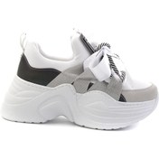 Resim Bambi Beyaz Kadın Sneaker K01545202817 