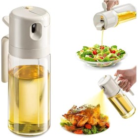 Resim Mediterian Renkli Çok Fonksiyonlu 550 ml Yağdanlık, Şık ve Dayanıklı Tasarım 