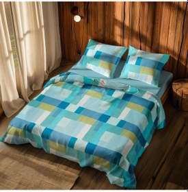 Resim Cotton Collection Tek Kişilik Nevresim Takımı Prizma Çok Renkli 