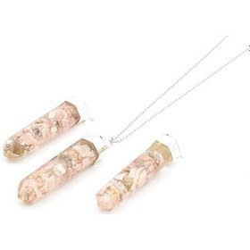 Resim Hakiki Doğal Rodokrozit Taşı Orgonit Kolye Ucu 1.Kalite 001 Çok Renkli 