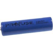 Resim 18650 3.7V 2500MAH Li-Ion Şarjlı Pil - Kutup Başlı 