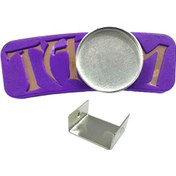 Resim Suntek Manyetik Tebeşir Tutucu Kompakt Havuz Bilardo Menekşe 