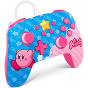 Resim Kirby Edition Lisanslı Nintendo Switch Kablolu Oyun Kolu PowerA