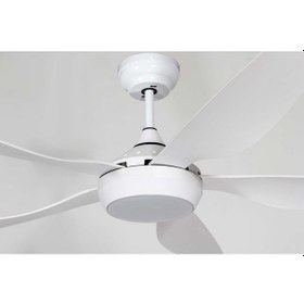 Resim Alsanfan Style 5 Kanatlı Led Aydınlatmalı Uzaktan Kumandalı Tavan Vantilatörü 