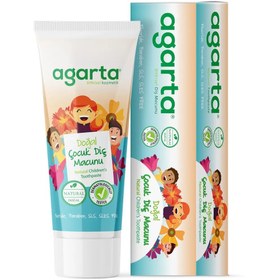 Resim Agarta Doğal Çocuk Florürsüz Beyazlatıcı Diş Macunu 75 ml 