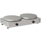 Resim OMAKE Düz Çiftli Krep Makinesi, Elektrikli 