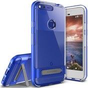 Resim VRS Design Google Pixel XL ile Uyumlu Crystal Bumper Kılıf Blue 