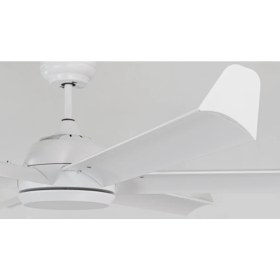 Resim Alsanfan İstanbul Mini Beyaz Aydınlatmasız (Outdoor) Uzaktan Kumandalı Tavan Vantilatörü 