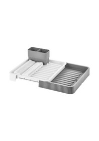 Resim Baroness 10569 Çekmece İçi Sürgülü Bulaşıklık 52x36x9.5 Cm Gri-beyaz 