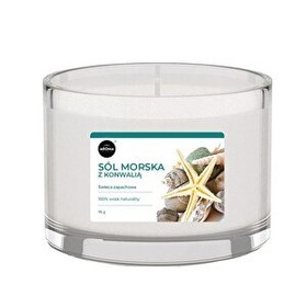Resim Aroma Basic Line Kokulu Mum Sea Salt With Lily Of The Valley 115gr. 