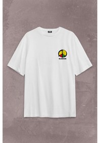 Resim Michael Jackson Olodum They Dont Don't Care Sırt Ön Baskılı Oversize Tişört Unisex T-shirt 001 