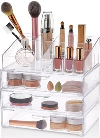 Resim Makyaj Organizer- ( 3 Çekmece+1 Üst Organizer) 