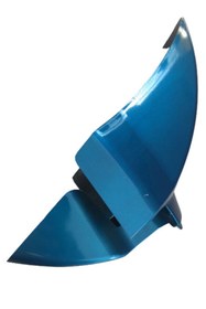 Resim Alkan E-bike Ön Çamurluk Geniş Elektrikli Bisiklet Ön Çamurluk Mavi 