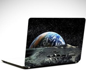 Resim Aydan Dünya Laptop Sticker 10 İnch (25X19CM) 