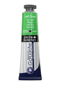 Resim Daler Rowney Aquafine Opak Guaj Boya 15Ml 355 Leaf Green 