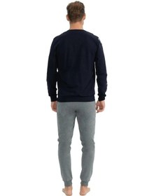 Resim U.s. Polo Assn. Erkek Uzun Kollu Baskılı Pijama Takımı 001 