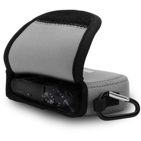 Resim MegaGear Panasonic Lumix DMC-LX10 Neopren Kamera Kılıfı 