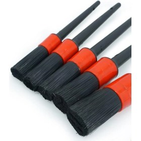 Resim Hosell Detail Dash Brush Oto Detay Fırçası Seti 5 'li Kaliteli Detaylı Farklı Boyutlarda Fırça Seti 