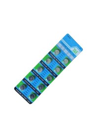 Resim T&E AG13 LR44W CX44 357A Düğme Pil 10'lu 