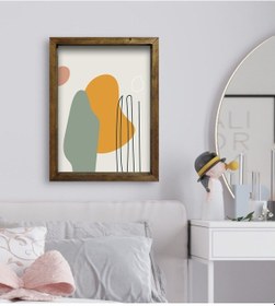 Resim Bk Gift Yatak Odası Konseptli Doğal Masif Ahşap Çerçeveli Tablo-4 (551112956) 