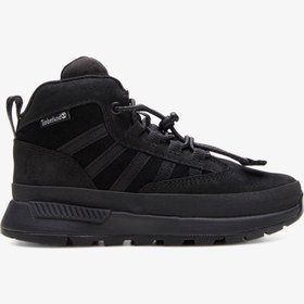Resim Timberland Mid Lace Up Bebek Siyah Spor Ayakkabı 