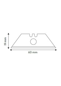 Resim VIP-TEC Profesyonel Güvenlikli/Halıcı Metal Maket Bıçağı 