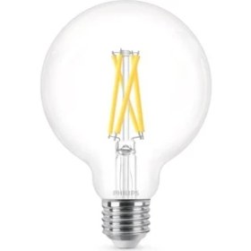 Resim Braventa Collection Philips LED Classic 60W G93 E27 Kısılabilir Filament Glob WGD90 
