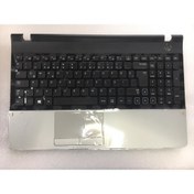 Resim Samsung NP300 Klavyeli Silver Üst kasa (C) Cover 