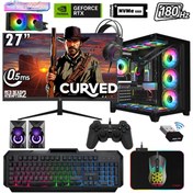 Resim XASER Sword X34 Ryzen 7 5700X 32GB Ram 1TB M.2 NVMe SSD 8GB RTX4060 Sıvı Soğutmalı 27" 180Hz Perform 