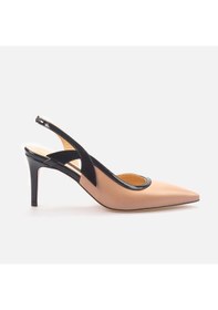 Resim Rouge Uzun Topuklu Kadın Gece & Abiye Ayakkabı 1211 Ten Rengi 