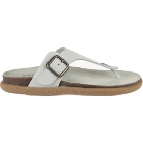 Resim Bueno Shoes Haki Nubuk Kadın Parmak Arası Terlik 01WS11002 01WS11002 